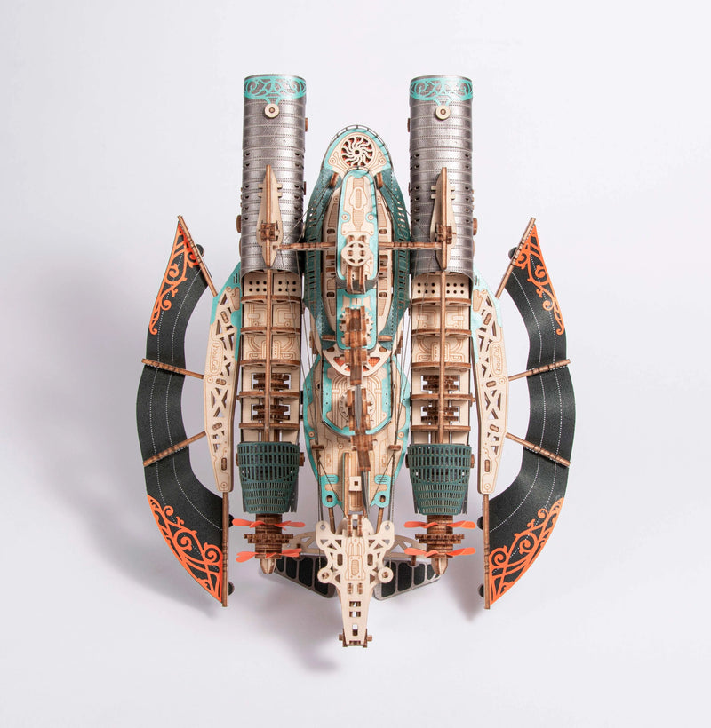 HowCat S704 20,000 Leagues - MFantasy Airship - Grey