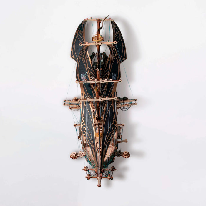 HowCat S735 Future Sailing Ship, the Lord of the Mysteries - Green