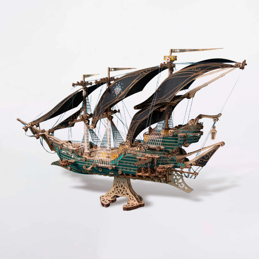 HowCat S735 Future Sailing Ship, the Lord of the Mysteries - Green