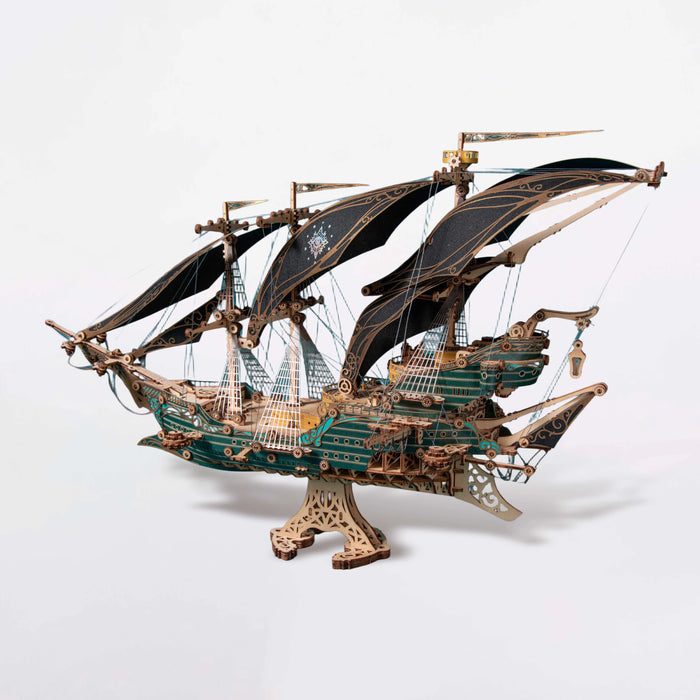 HowCat S735 Future Sailing Ship, the Lord of the Mysteries - Green