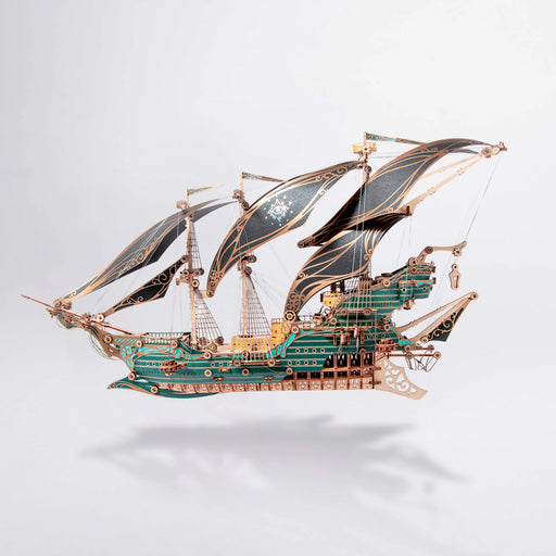HowCat S735 Future Sailing Ship, the Lord of the Mysteries - Green