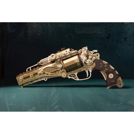 HowCat S834 Steam Punk Revolver - Gold