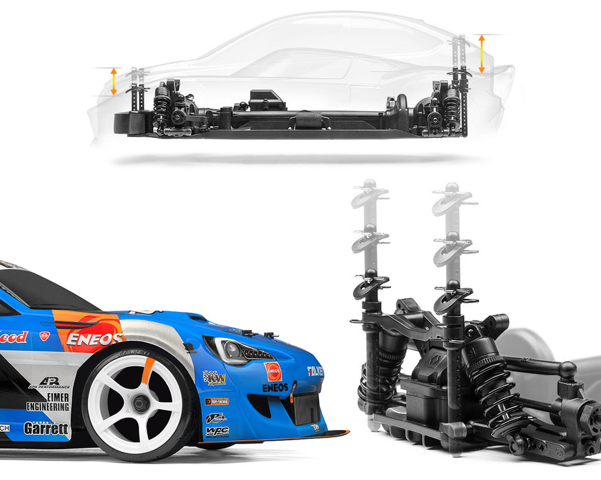 HPI 120096 1/10 RS4 Sport 3 Drift Dai Yoshihara Subaru BRZ with Battery and Charger