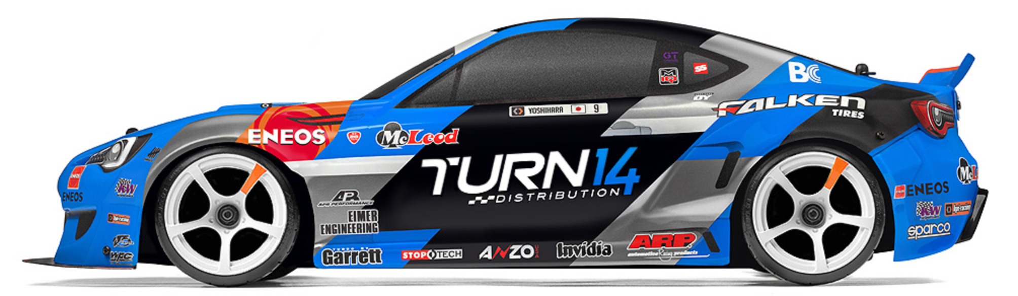 HPI 120096 1/10 RS4 Sport 3 Drift Dai Yoshihara Subaru BRZ with Battery and Charger