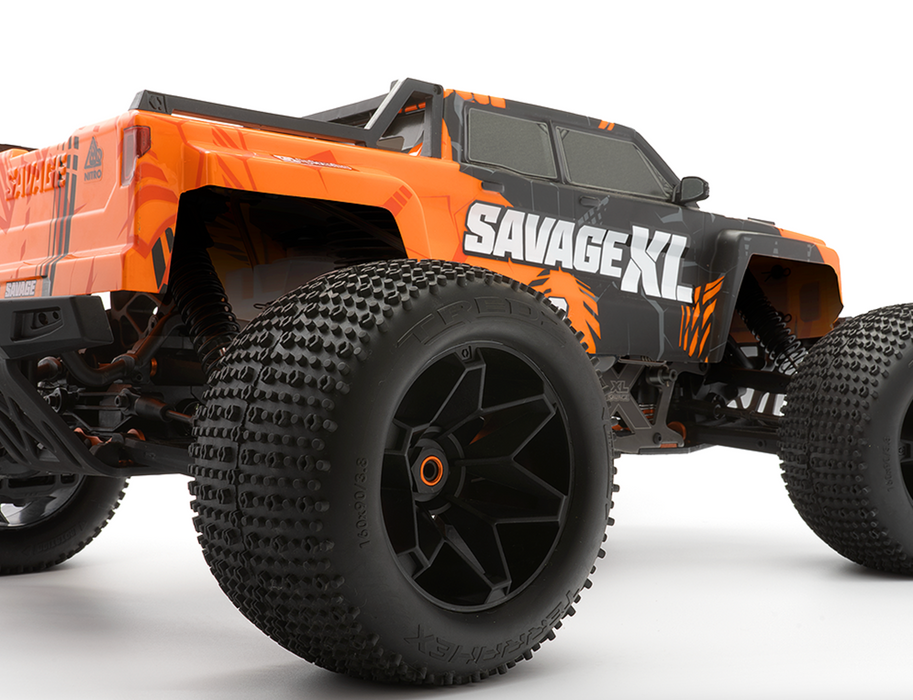 HPI 160102 1/8 4x4 Savage XL 5.9 GTXL-6 Nitro Powered Monster Truck RTR