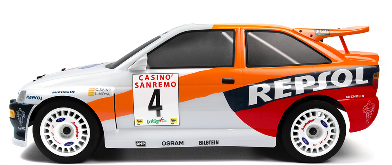 HPI 160558 1/8 4x4 WR8 Flux 1996 Ford Escort RS Cosworth RTR Rally Car