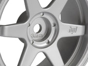 HPI 160752 TE37 Wheel 26mm Matte Chrome (3mm Offset)