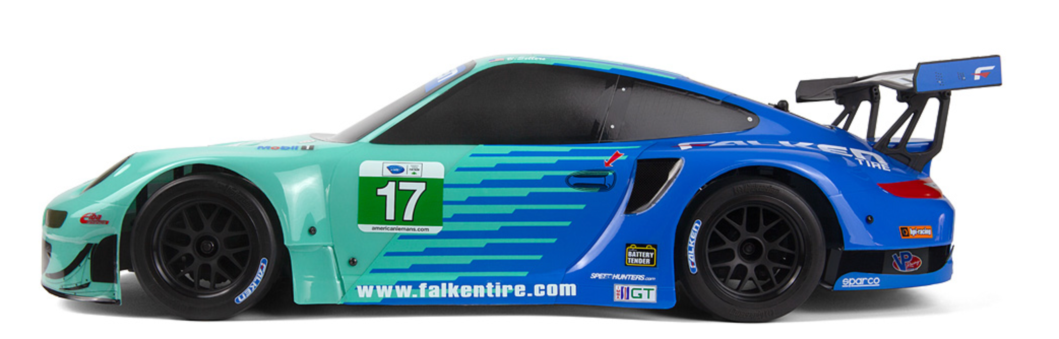 HPI 160780 1/10 Electric Sport 3 Porsche 911 GT3 RSR Falken