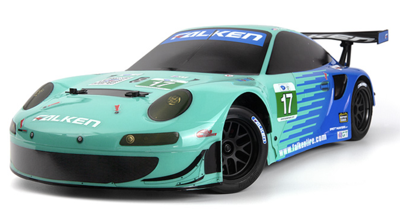 HPI 160780 1/10 Electric Sport 3 Porsche 911 GT3 RSR Falken