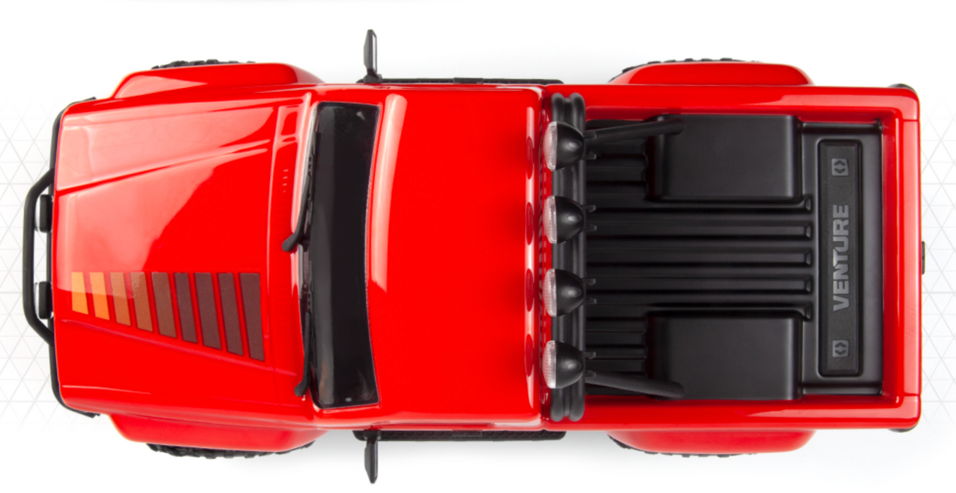 HPI 160801 1/18 Red Venture18 1985 Toyota Hilux SR5 Brushed