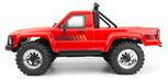HPI 160801 1/18 Red Venture18 1985 Toyota Hilux SR5 Brushed