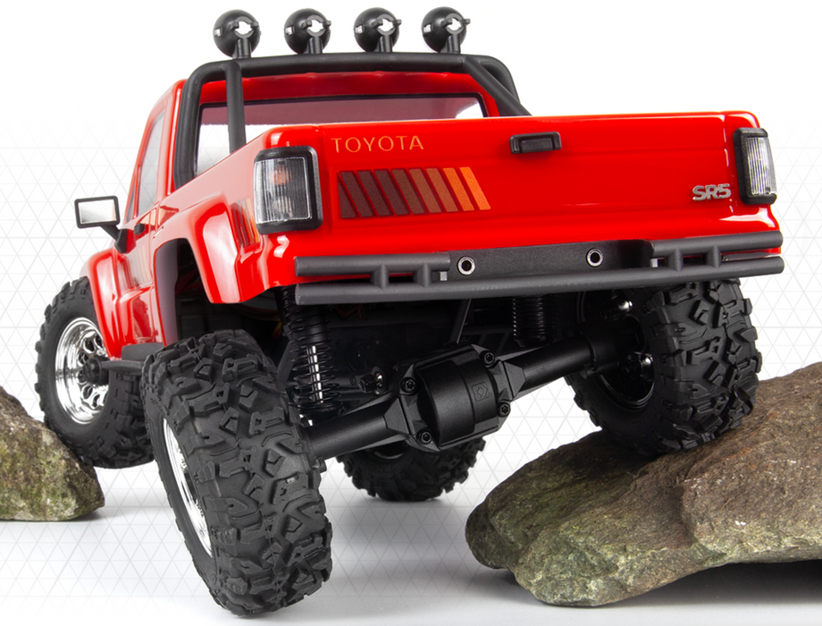 HPI 160801 1/18 Red Venture18 1985 Toyota Hilux SR5 Brushed