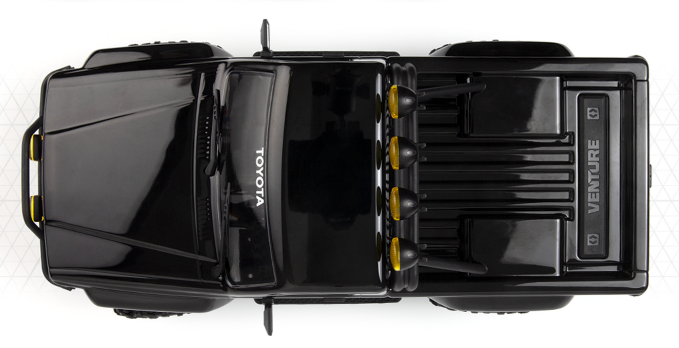 HPI 160802 1/18 Black Venture18 1985 Toyota Hilux SR5 Brushless