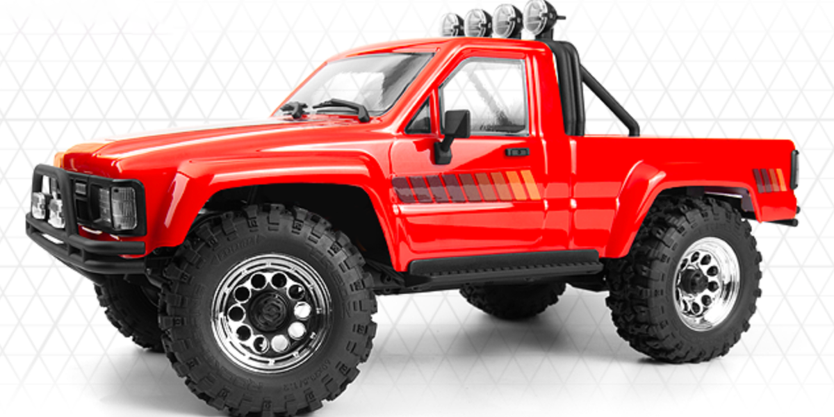 HPI 160803 1/18 Red Venture18 1985 Toyota Hilux SR5 Brushless