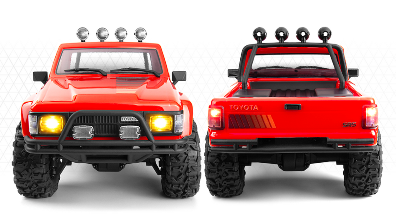 HPI 160803 1/18 Red Venture18 1985 Toyota Hilux SR5 Brushless HPI 160803 1/18 Red Venture18 1985 Toyota Hilux SR5 Brushless