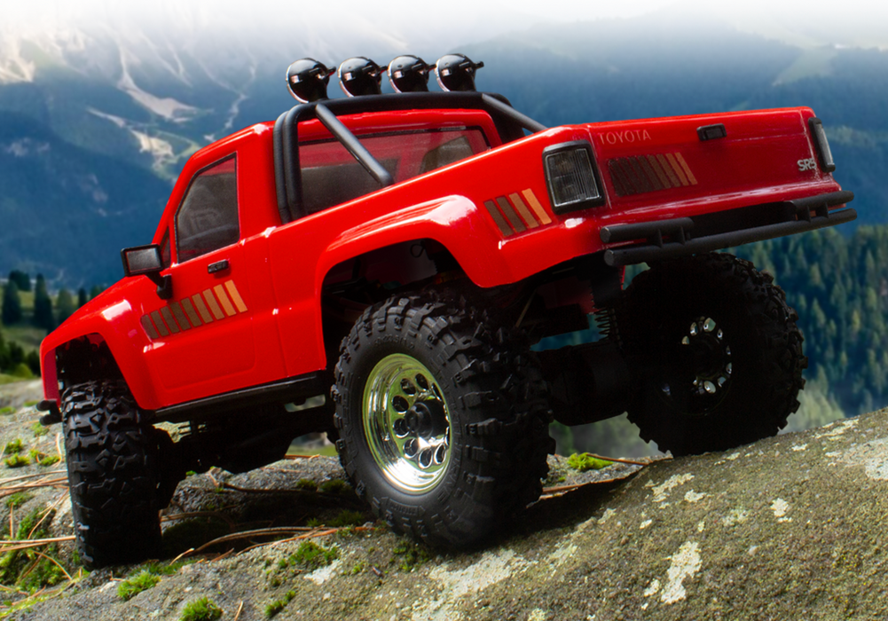 HPI 160803 1/18 Red Venture18 1985 Toyota Hilux SR5 Brushless