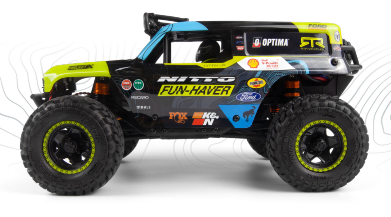 HPI 160805 Venture18 Flux-Brushless U4 Flux Ford Bronco 4400 - VGJR