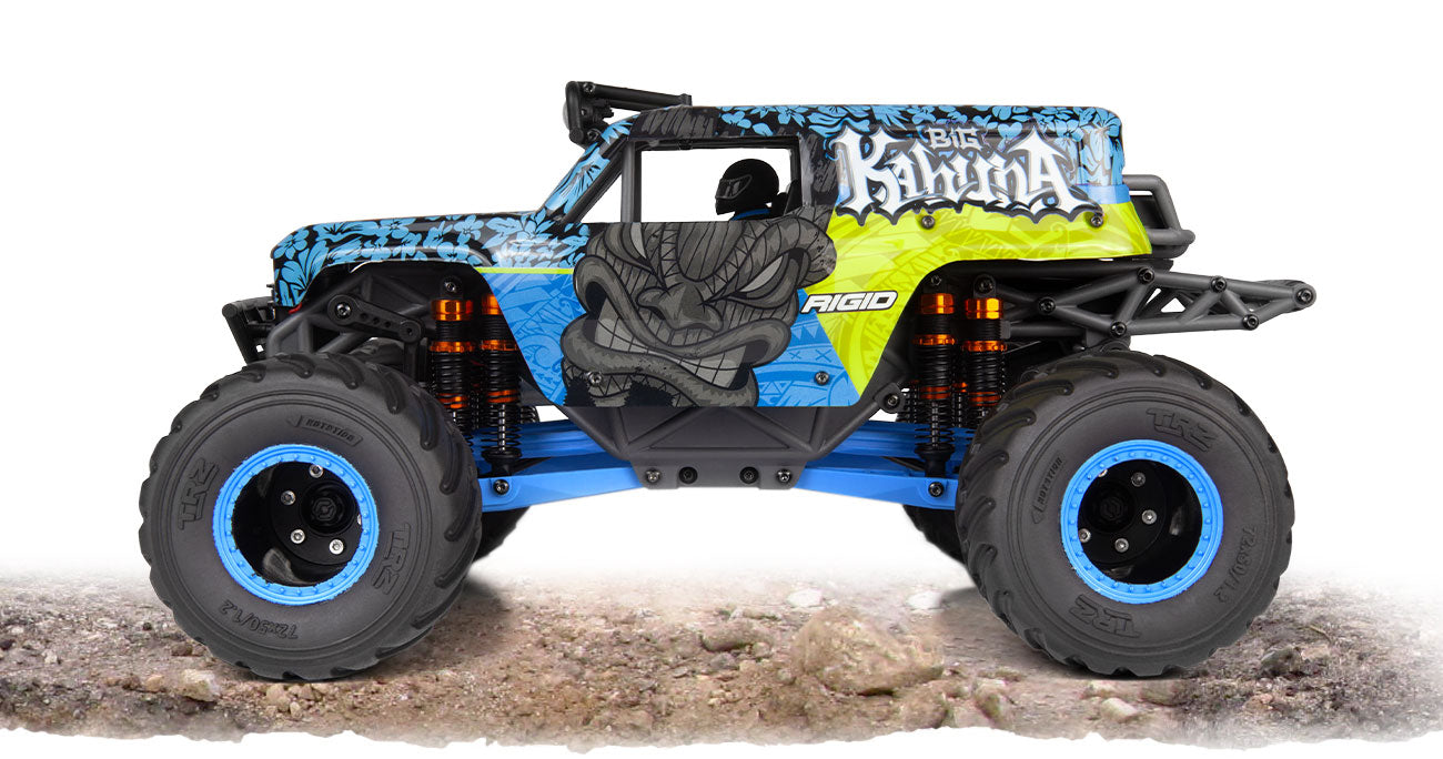 HPI 160807 Mini King Flux Big Kahuna Ford Bronco 4400 1/18 4WD Monster Truck