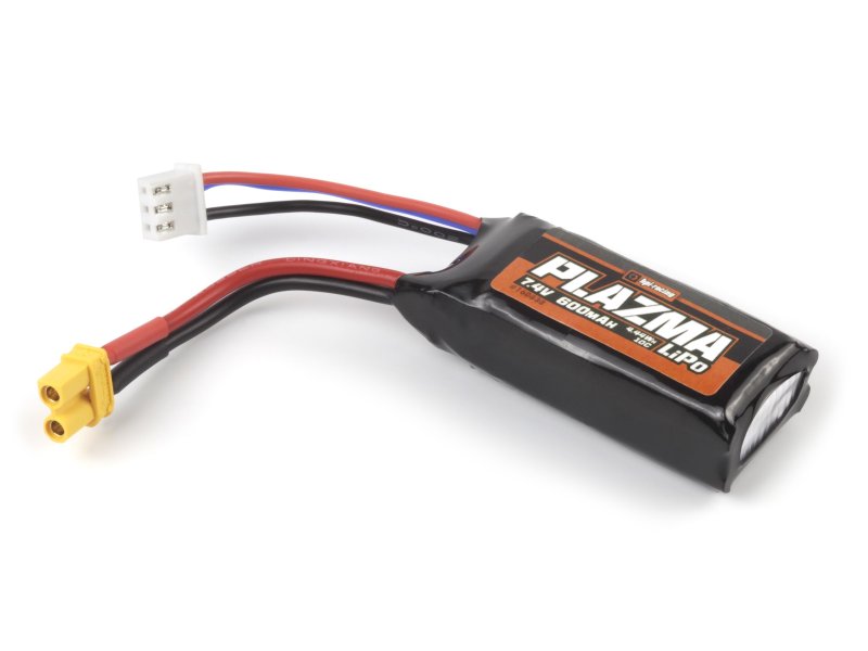 HPI 160838 Plazma 7.4V 600mAh 10C LiPo Battery Pack for Venture18