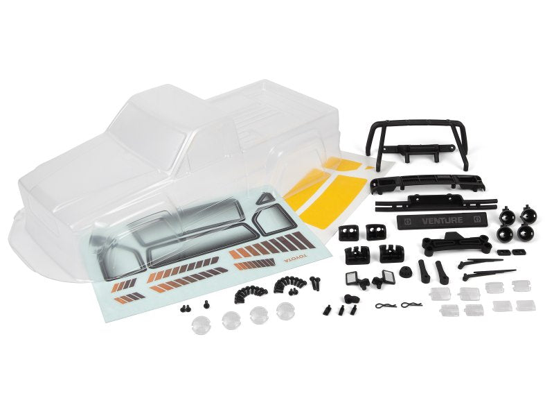 HPI 160850 Clear Toyota Hilux SR5 Body for Venture18