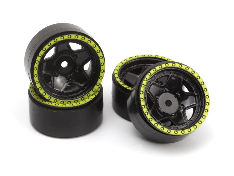 HPI 160866 CL-5 Beadlock Wheel 1.2in (Green/4 Pack)