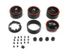 HPI 160867 CL-5 Beadlock Wheel 1.2in (Red/4 Pack)