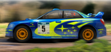 HPI 160943 WR8 Flux WRC Subaru Impreza 1/8 Scale 4WD RTR Rally Car