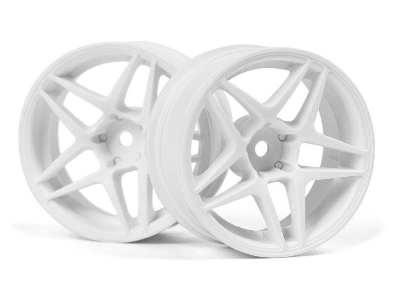 HPI 160949 Kansei Astro Wheels White 6mm Offset 26mm for Sport 3 Drift Nissan Silvia S15