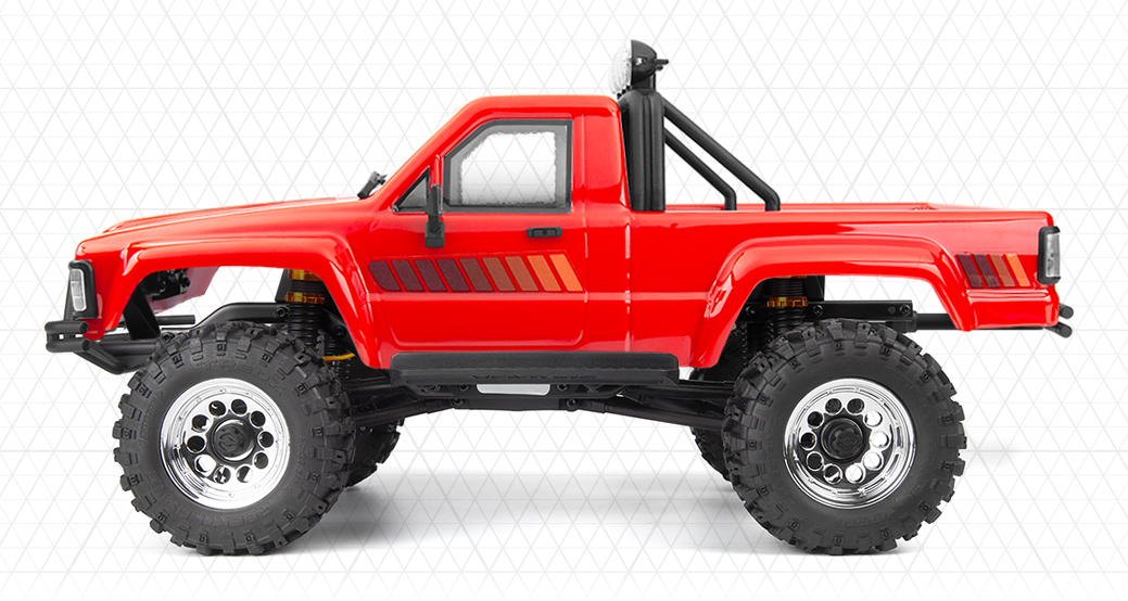 HPI 160969 Venture18 Flux 1985 Toyota Hilux SR5 - Red (Trail Version)