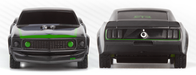 HPI 160980 Nano-TTR 1969 Ford Mustang RTR-X (with Radio TX)