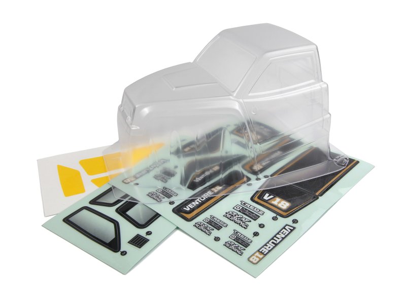 HPI 161120 Clear Ridgeline Body for Venture18 CC