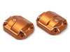 HPI 161143 Orange Aluminum Diff Cover 2 Pack for Venture18