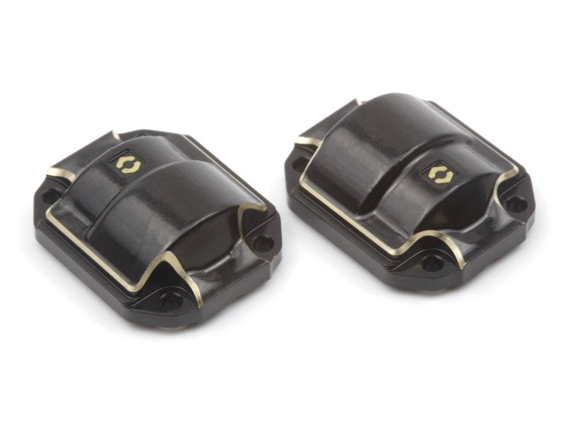 HPI 161144 Black Brass Diff Cover 2 Pack for Venture18