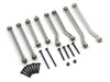 HPI 161147 Gunmetal Aluminum Suspension Link Set for Venture18