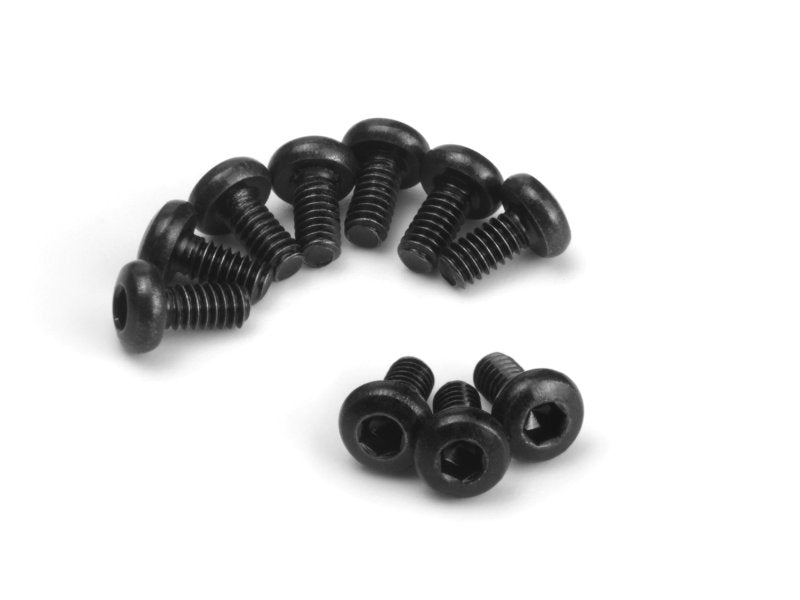 HPI 161180 Button Head Screw M2x4mm (10 Pack)