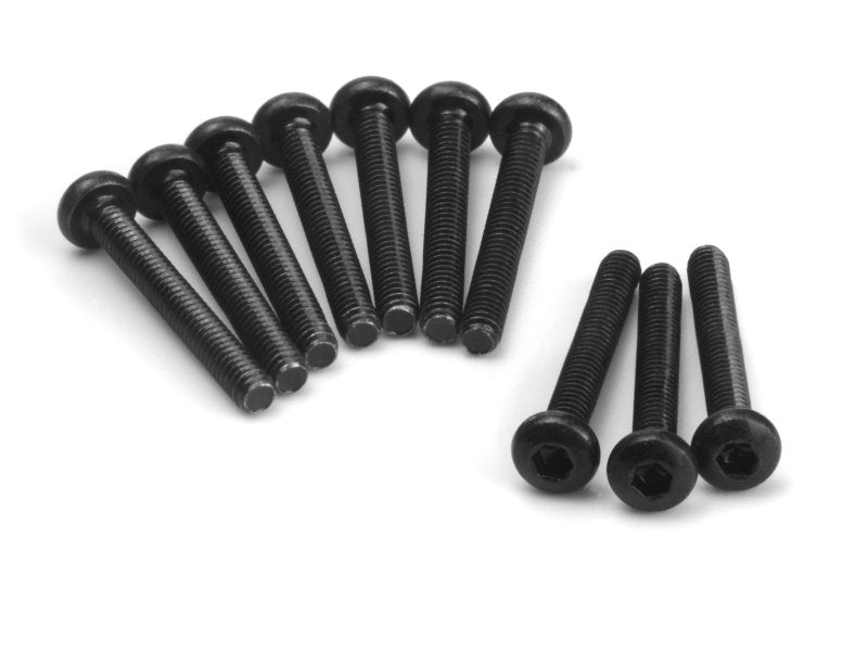HPI 161184 Button Head Screw M2x16mm (10 Pack)