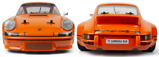 HPI 161209 Sport 3 1973 Porsche Carrera RSR - Orange
