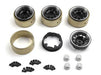 HPI 161245 Black CS-10 Aluminum Wheel 1.2in 4 Pack