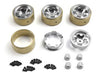 HPI 161246 Sliver CL-6 Aluminum Wheel 1.2in 4 Pack