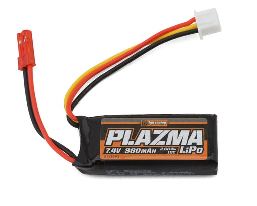 HPI 161293 Plazma 7.4V 360mAh 10C 2S LiPo Battery Pack with JST