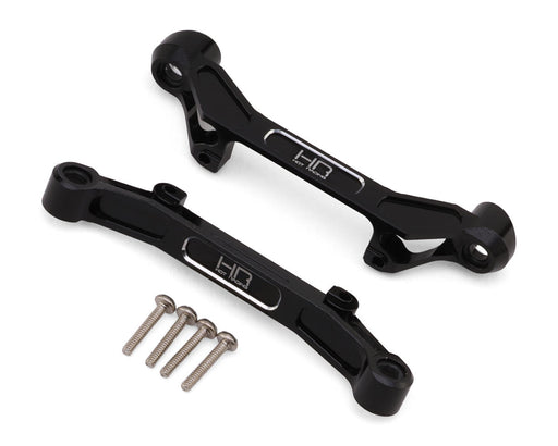 Hot Racing HRASXTY03BL01 Axial SCX30 Bronco Aluminum LED Light Bucket/Chassis Braces Set