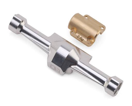 Hot Racing HRASXTY13H08 Axial SCX30 Aluminum Rear Axle Housing with Brass Cover