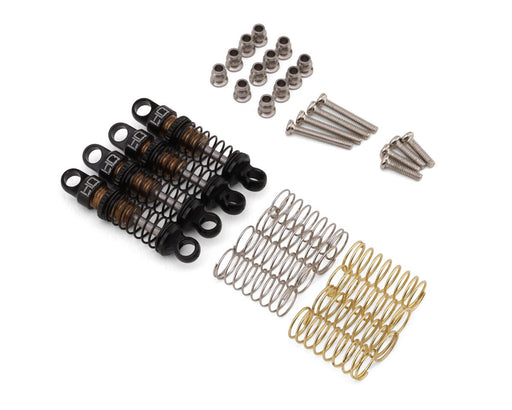 Hot Racing HRASXTY215GP Axial SCX30 21.5mm Threaded Aluminum Friction Shocks (2 Pack)