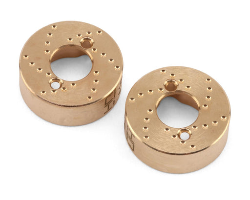 Hot Racing HRASXTY22H Axial SCX30 4.1g Brass Rear Counter Weights (2 Pack)