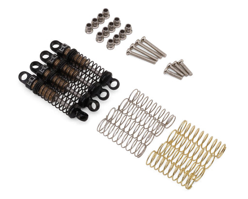 Hot Racing HRASXTY250GP Axial SCX30 25mm Threaded Aluminum Friction Shocks (2 Pack)