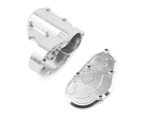 Hot Racing HRASXTY38M08 Silver Axial SCX30 Aluminum Transmission Gearbox Housing