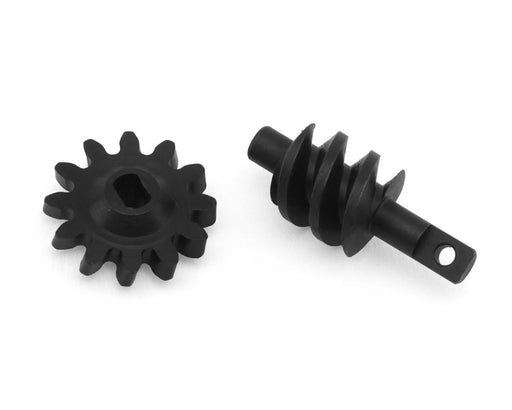 Hot Racing HRASXTY9212C Axial SCX30 CNC-Machined Steel Worm Transmission Gears Set