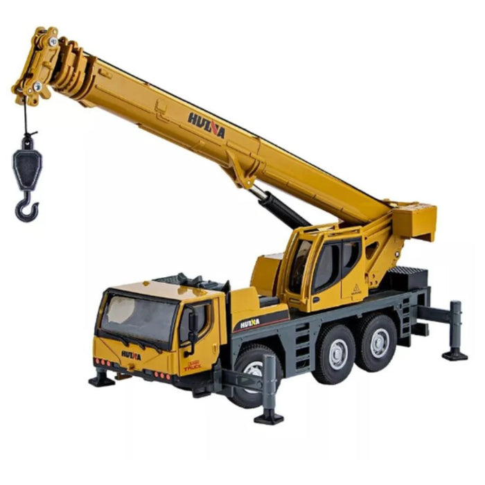 HuiNa 1702 1/50 Diecast Crane Truck Construction Toy