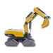 HuiNa 1703 1/50 Diecast Concept Crawler Excavator Construction Toy