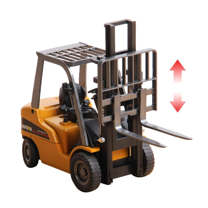 HuiNa 1717 1/50 Diecast Forklift Construction Toy